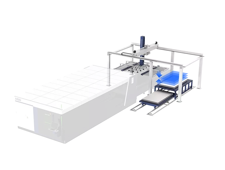 HSG laser sheet layering thickness measurement