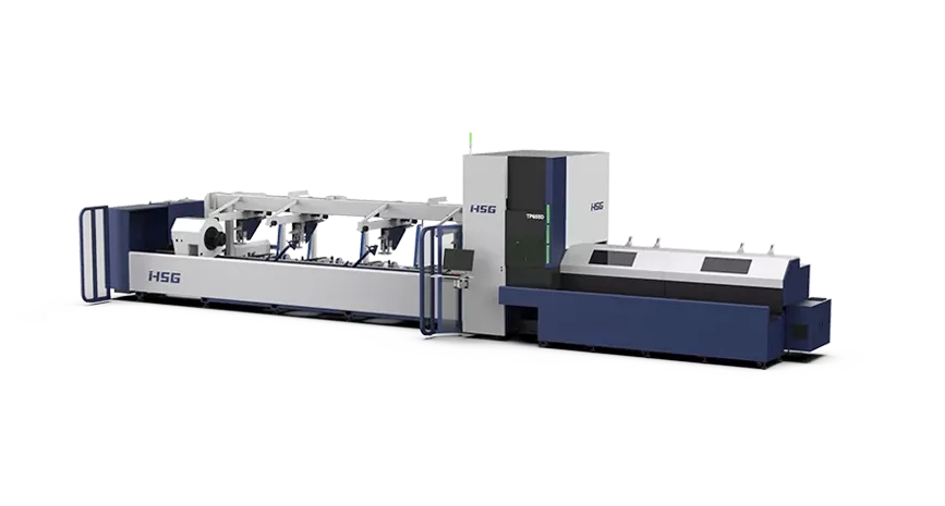 HSG Flagship Series Compound Tube Fiber Laser Cutting Machines With Drilling and Tapping