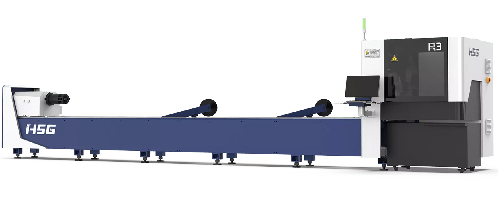 HSG Economical Tube Fiber Laser Cutting Machine