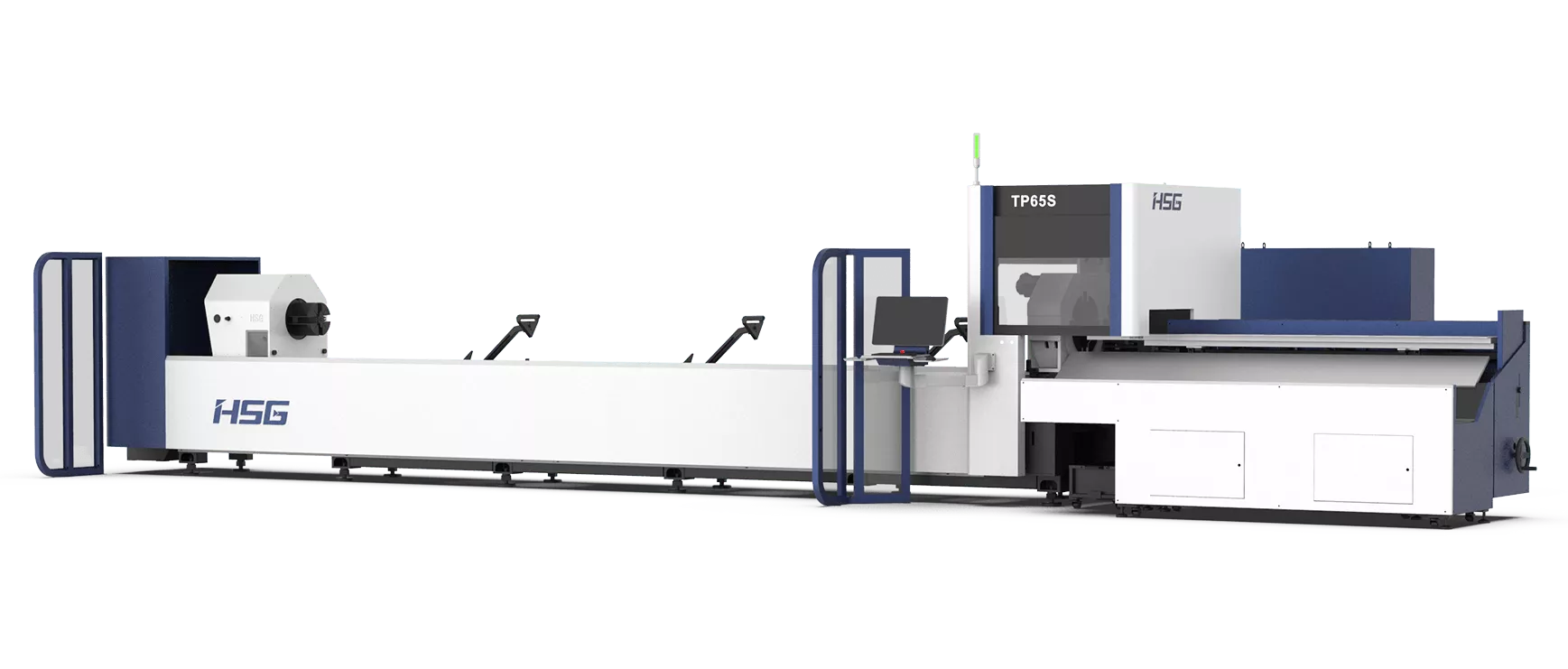 HSG Tube Beveling Fiber Laser Cutting Machine