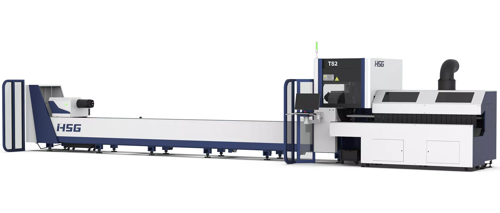 HSG Economical and High-speed Tube Fiber Laser Cutting Machine