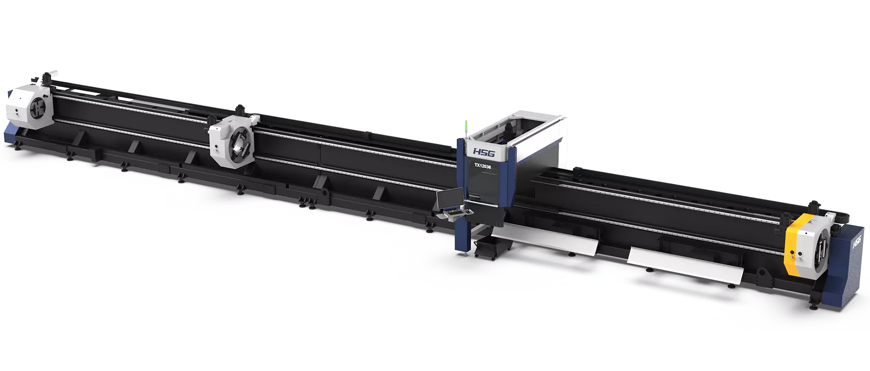 HSG Heavy-duty Tube Fiber Laser Cutting Machine